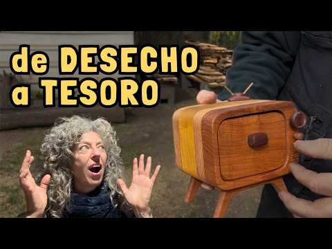 Con RESTOS de madera construyó su ABUNDANCIA | Un artesano en las sierras de Córdoba
