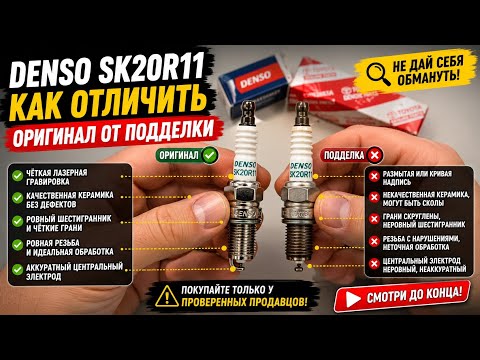 Denso SK20R11: How to Spot a Fake Spark Plug from the Original