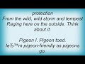 Ian Anderson - Pigeon Flying Over Berlin Zoo Lyrics