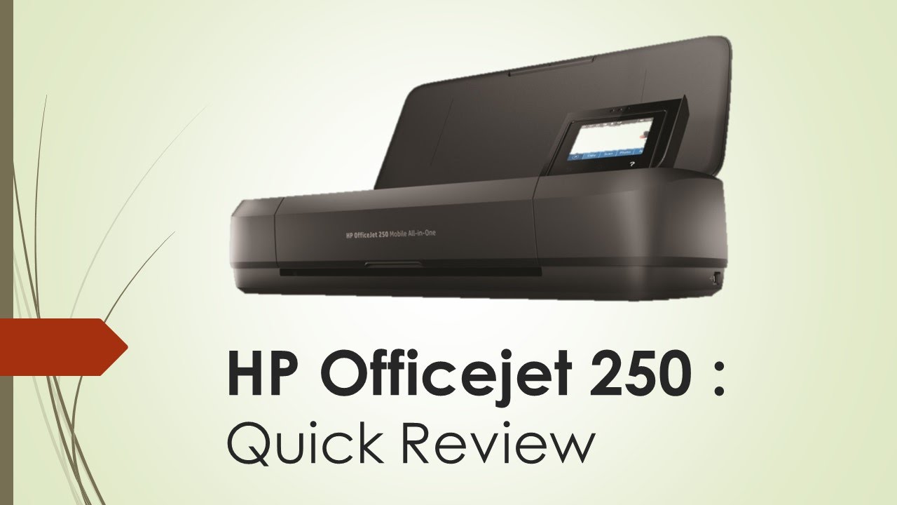 HP OfficeJet 250 Inalámbrico Móvil Todo-En-Uno Impresora De Inyección De  Tinta CZ992A#B1H comentarios de clientes reviews ⭐ comentarios de  compradores reales - Scanreview.com