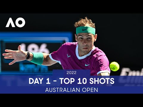 Day 1 - Top 10 Shots | Australian Open 2022