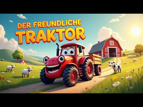 🚜 BRUMM BRUMM BRUMM! Der freundliche Traktor & seine Freunde | Kinderlieder