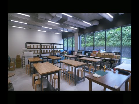 東京ひなたやまキャンパス施設紹介（彫刻・陶芸アトリエ）