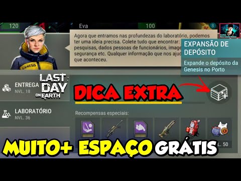 ●DEPÓSITO EXTRA!! COMO AUMENTAR BAÚ DO PORTO NO LABORATÓRIO - MUITO+ ESPAÇO 👁 Last Day On Earth