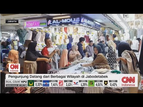 Sepekan Sebelum Ramadan, Pasar Tanah Abang Ramai