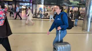 Amsterdam, Netherlands Centraal Train Station Tour