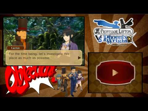Prof. Layton vs. Phoenix Wright: Ace Attorney pt112 - Face to Face w/the Great Witch!