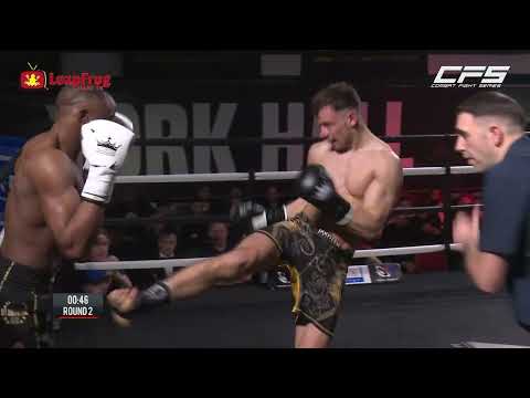 Marcus Philips gegen Sam Hawkins, 70 kg Profi-K1-Kampf, CFS London, 8. April 2023