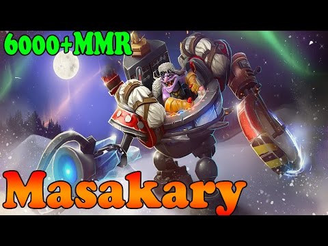 Dota 2 - Masakary 6000+ MMR Plays Timbersaw Vol 2# - Ranked Match Gameplay!