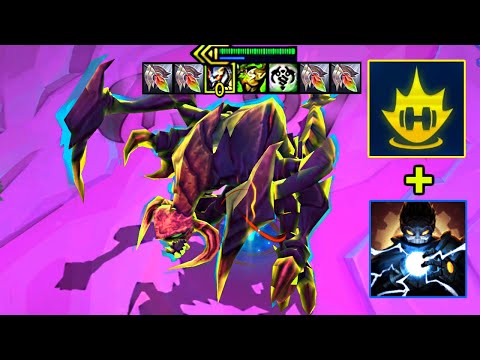 3 Star Cho'Gath 💜💜💜 + Hextech Exoskeleton! (WTF?!)