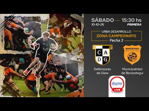 Defensores de Glew vs. Mun. de Berazategui- URBA Desarrollo Zona Campeonato Primera Fecha 3 - 2026