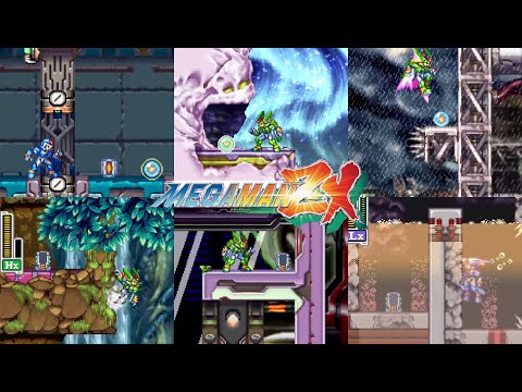 Collecting ALL the Life Ups and Sub Tanks! Mega Man ZX