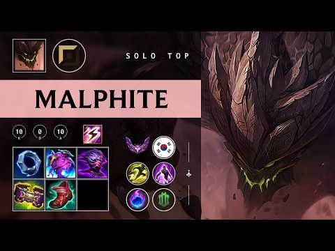 Malphite Top vs Aurora - KR Master Patch 26.03