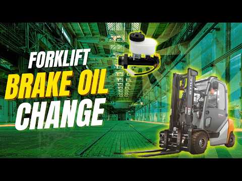 How to Flush & Bleed a Forklift Brake System | Forklift Brake Oil Change | DOT Brake Oil Flush