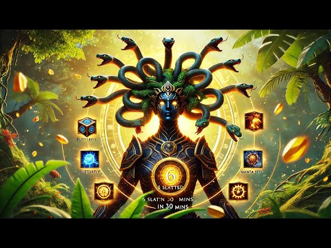 6 slotted in just 30 mins | Dota 2 Medusa Fast Farm | Medusa Hard Carry Guide for 7.37d!