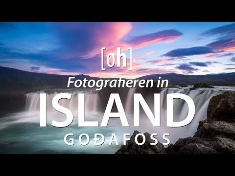 Fotografieren in Island: Godafoss 4K