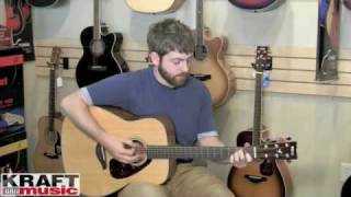 Video thumbnail for Kraft Music  -  Yamaha FG700S Acoustic Guitar Demo by Kraft Music
