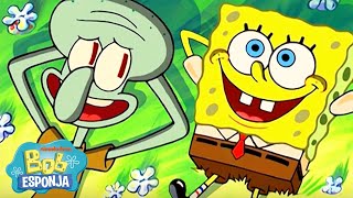 Bob Esponja | 90 minutos de momentos fofos do Bob Esponja 🌈 | Bob Esponja em Português