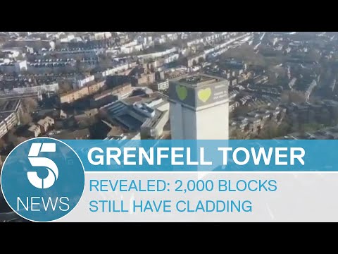 Grenfell: Mental health warnings as 2000 tower blocks still have dangerous cladding | 5 News