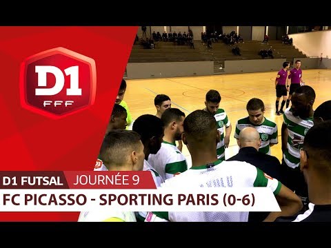 J9 : FC Picasso - Sporting Paris (0-6), le résumé