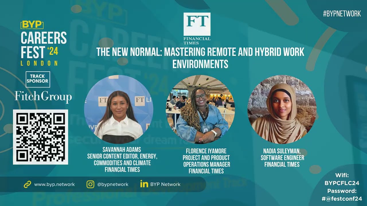 Financial Times  | The New Normal: Mastering Remote and Hybrid Work Environments