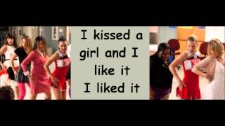 Glee - I kissed a girl  Lyriics