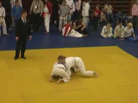 Maria Szkvarunets judo fight #3