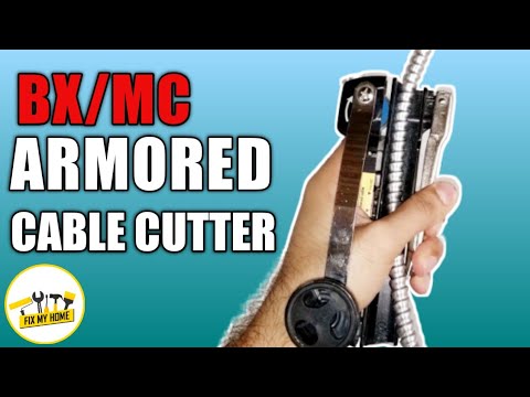 How to Cut / Strip Off MC Cable