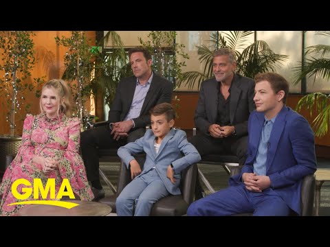 George Clooney and Ben Affleck talk about new film 'The Tender Bar' l GMA
