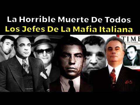 This Is How the Horrible Death of All the Bosses of the Italian Mafia Was