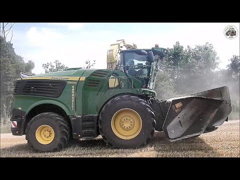 JD 9900i + Domai MPD 612 - Team Garavelli - Trinciatura frumento 2022