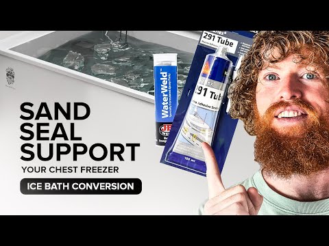Must-Know Sealing & Support Hacks | DIY Chest Freezer to Ice Bath Conversion Grounded Ginger