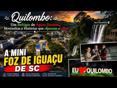 QUILOMBO SC  Um Lugar Que Parece Cena de Filme Onde a Natureza Criou um Espetáculo Gigante