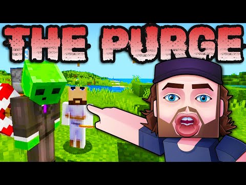KYRSP33DY - I Turned Myself into a Rabbit! - The Purge Minecraft SMP Server! (Season 2 Episode 28)