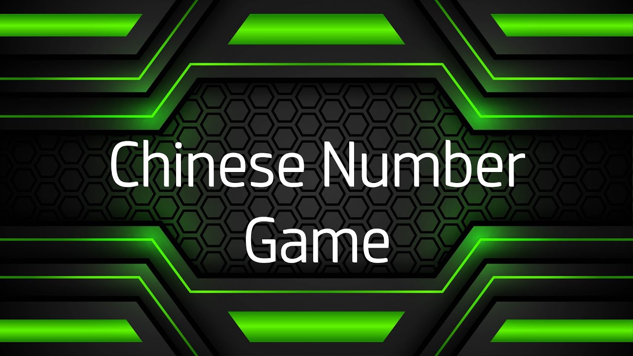 Chinese Number Game | Lesson 1. Numbers | HSK 1 (Guess the number between 1-99)