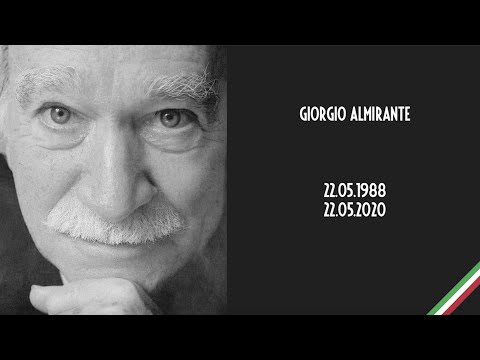 Giorgio Almirante - Un saluto al Segretario