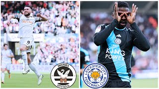Leicester City have the best start in Championship HISTORY! Swansea City 1-3 Leicester City