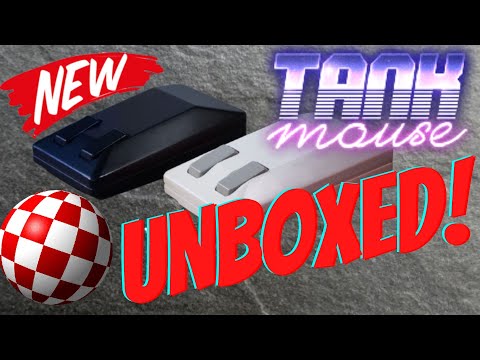 Amiga Mouse Reimagined: First Look at the Wireless Tank Mouse by Lukas Remis #kickstarter #unboxing