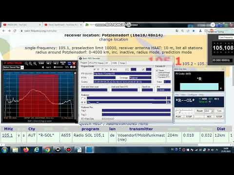 FM DX LC - 260522 1800UTC - 105.1 Radio SOL 105,1 (AUT) Vösendorf/Mobilfunkmast (nie) 0.032kW