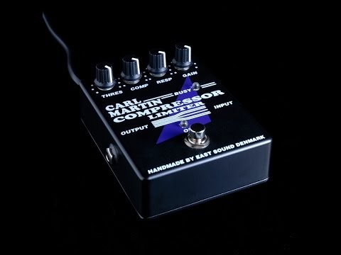 Carl Martin Compressor Limiter 2021 Black made in Denmark image 3