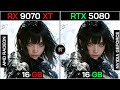 RX 9070 XT VS RTX 5080 Ryzen 7 9800X3D TEST IN 20 GAMES