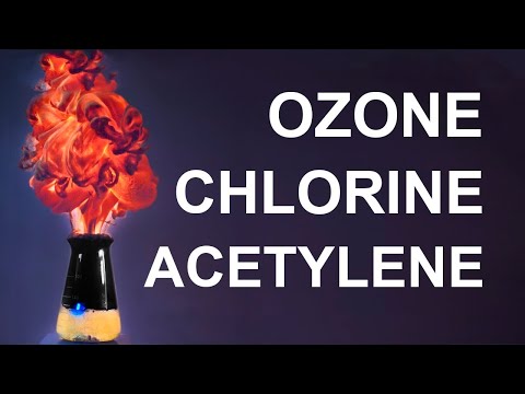 Explosive Photochemistry: Ozone, Chlorine, Acetylene and UV-light!