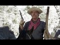 John Wayne Leads Hundreds Of Settlers In Covered Wagons From The Mississippi River