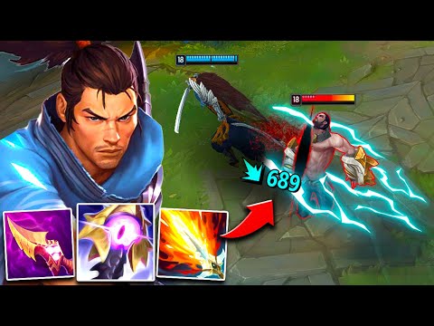 Yasuo but I'm full AP and still do insane damage (ACTUALLY WORKS)