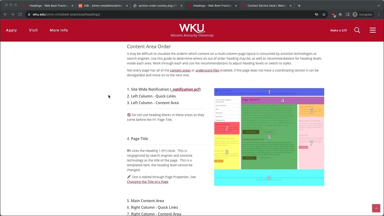 Headings Best Practices - Video Tutorial Video Preview