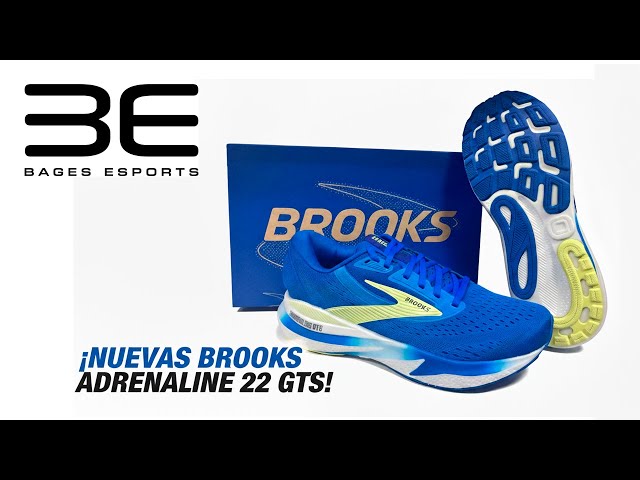 Vídeo relacionado con BROOKS 1104381D033 Adrenaline GTS 24 Weatherized Hombre Black/Ebony/New Yellow EU 47.5