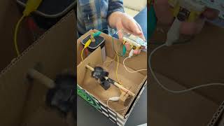 Homemade DIY Electric Motor - high school physics