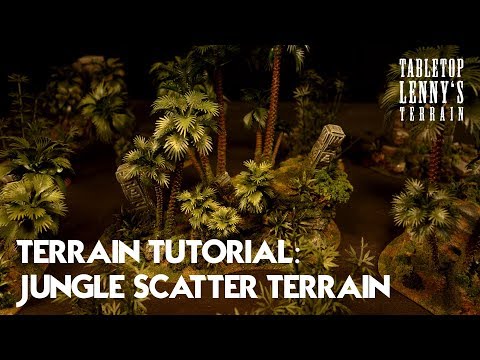 Terrain Tutorial 01: Jungle Scatter Terrain
