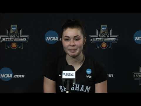 BYU Women's Basketball | 2020-21 NCAA WBB Tournament Round 1 | Post Game Press Conference