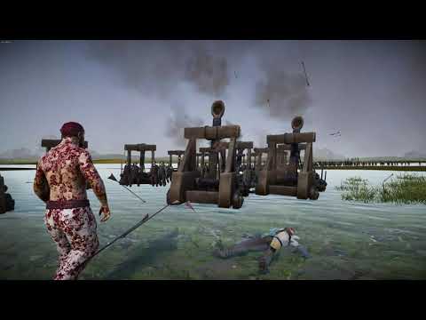 Chuck Norris VS Medival Army and a Tsunami | 4K UEBS 2